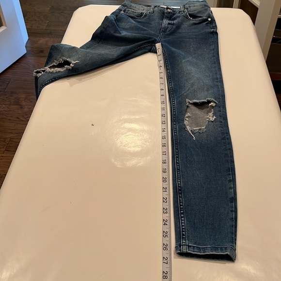 Free People High Rise Skinny Ankle Size 26 - Picture 7 of 16